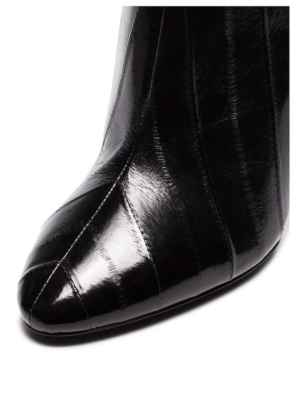 Saint Laurent Joplin Eel Leather Boots - Picture 3 of 10